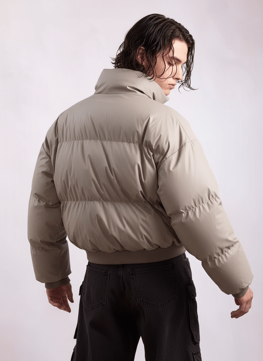 [PLAN1ONE] loose short jacket na1665