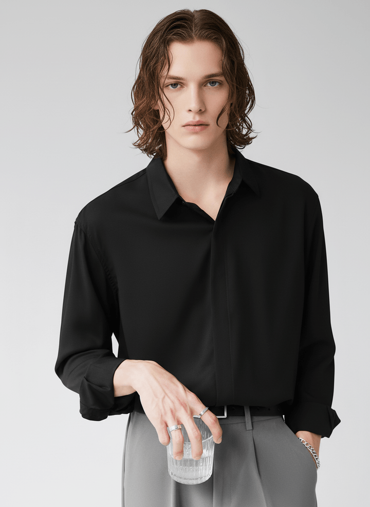 [HOHO] Simple Design Shirt NA120