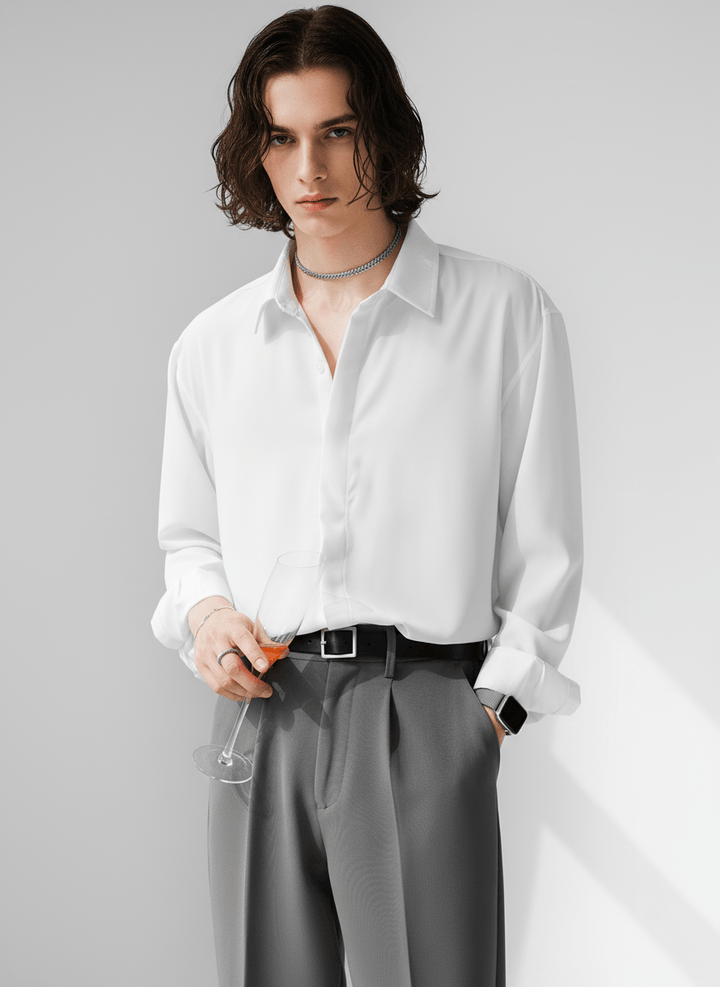 [HOHO] Simple Design Shirt NA120