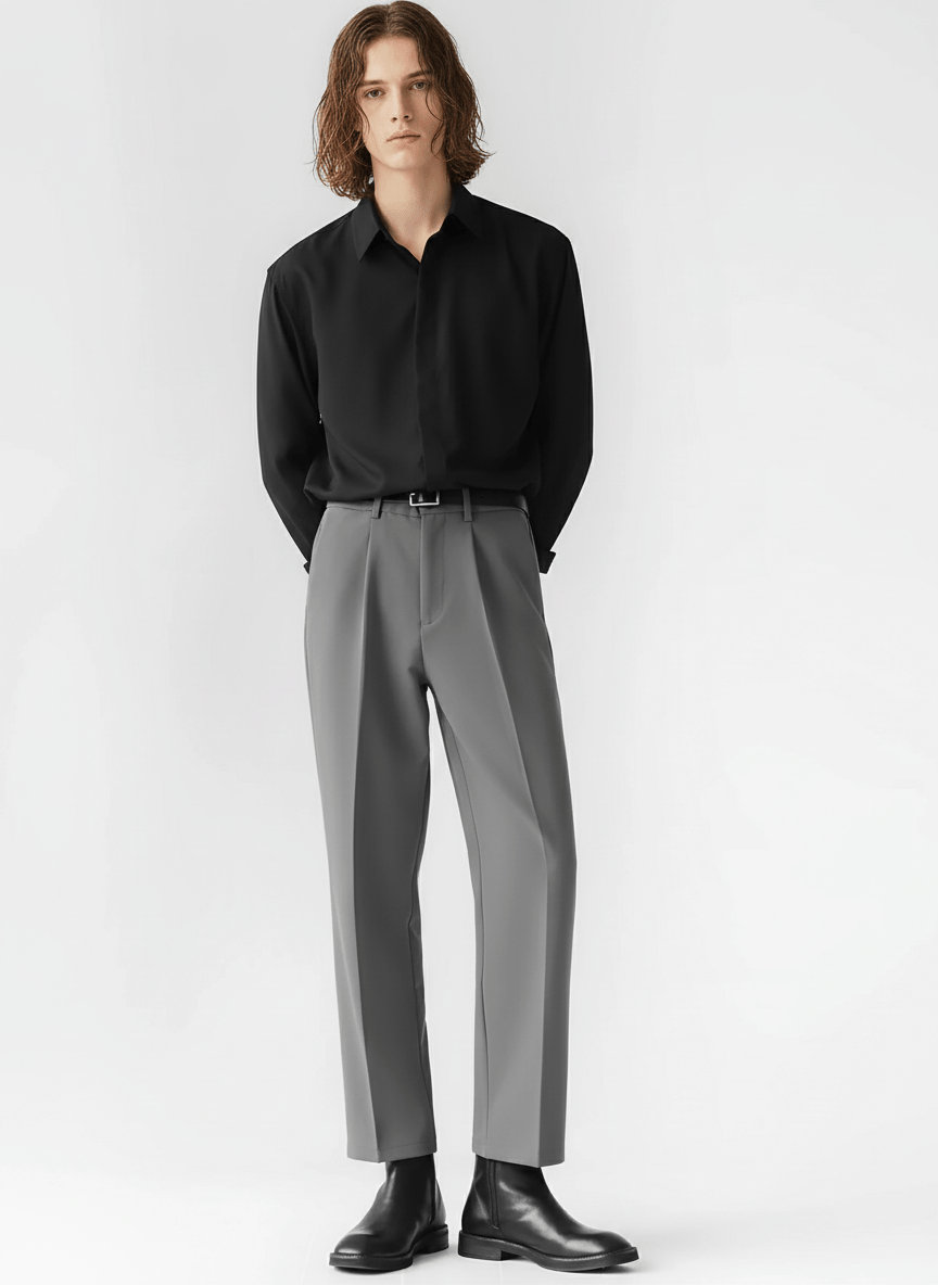 [HOHO] Straight slacks pants NA173