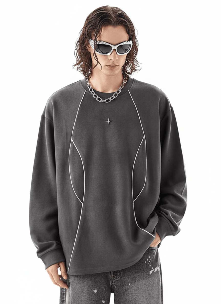 [TREND ST] round neck sweater na1856