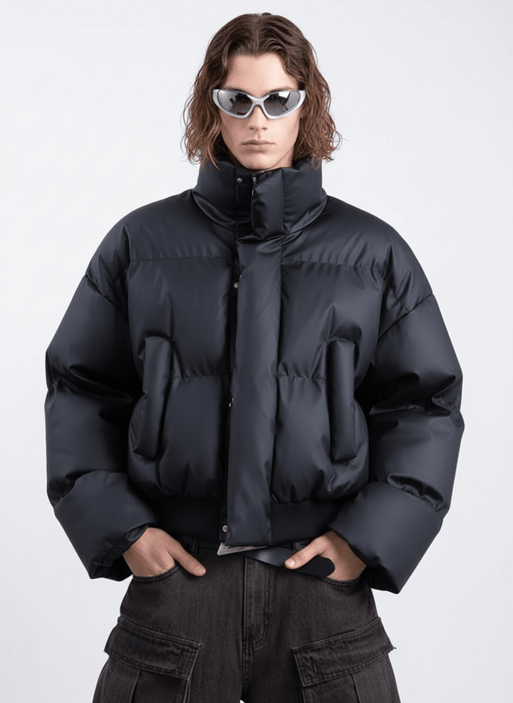 [PLAN1ONE] loose short jacket na1665