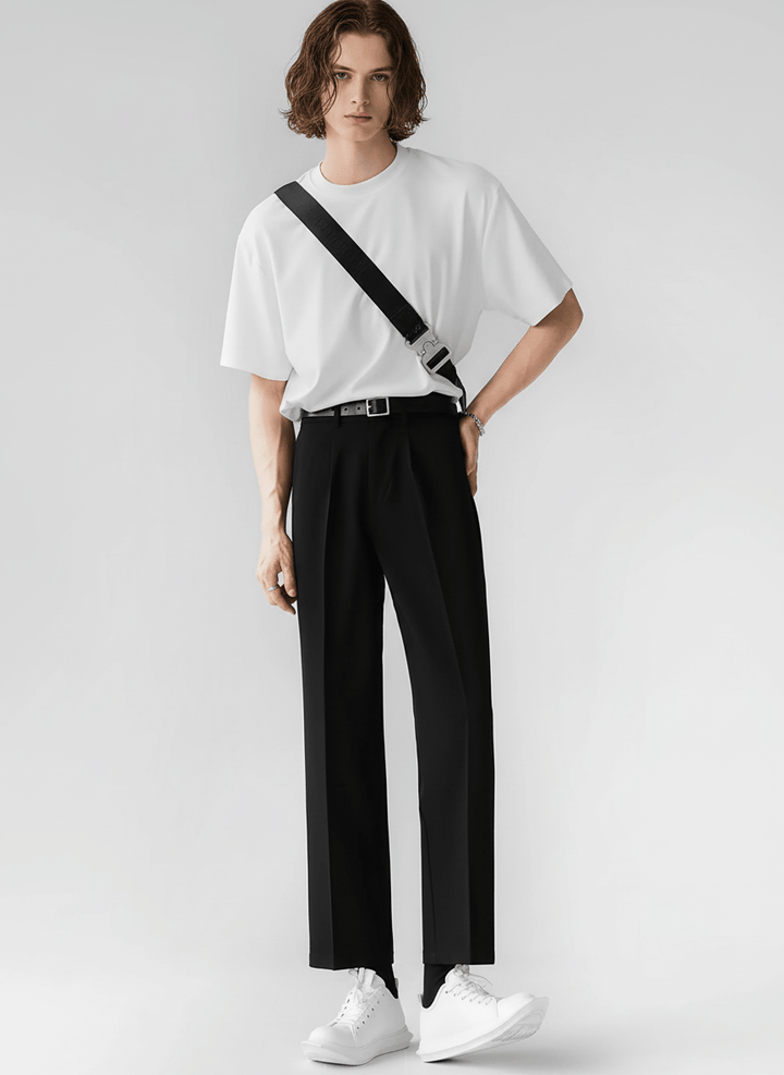 [HOHO] Straight slacks pants NA173