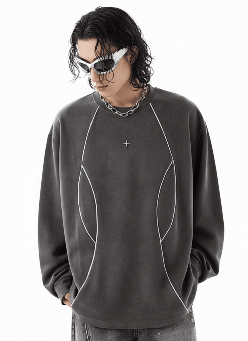 [TREND ST] round neck sweater na1856