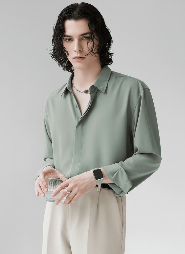 [HOHO] Simple Design Shirt NA120