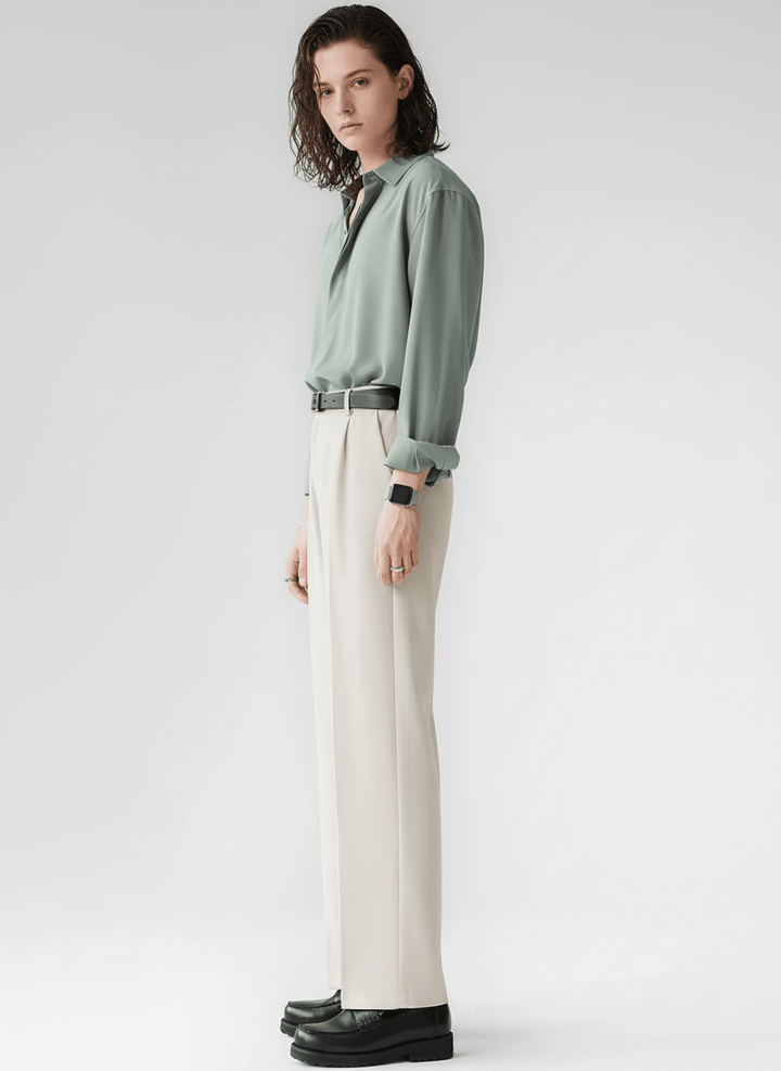 [HOHO] Straight slacks pants NA173