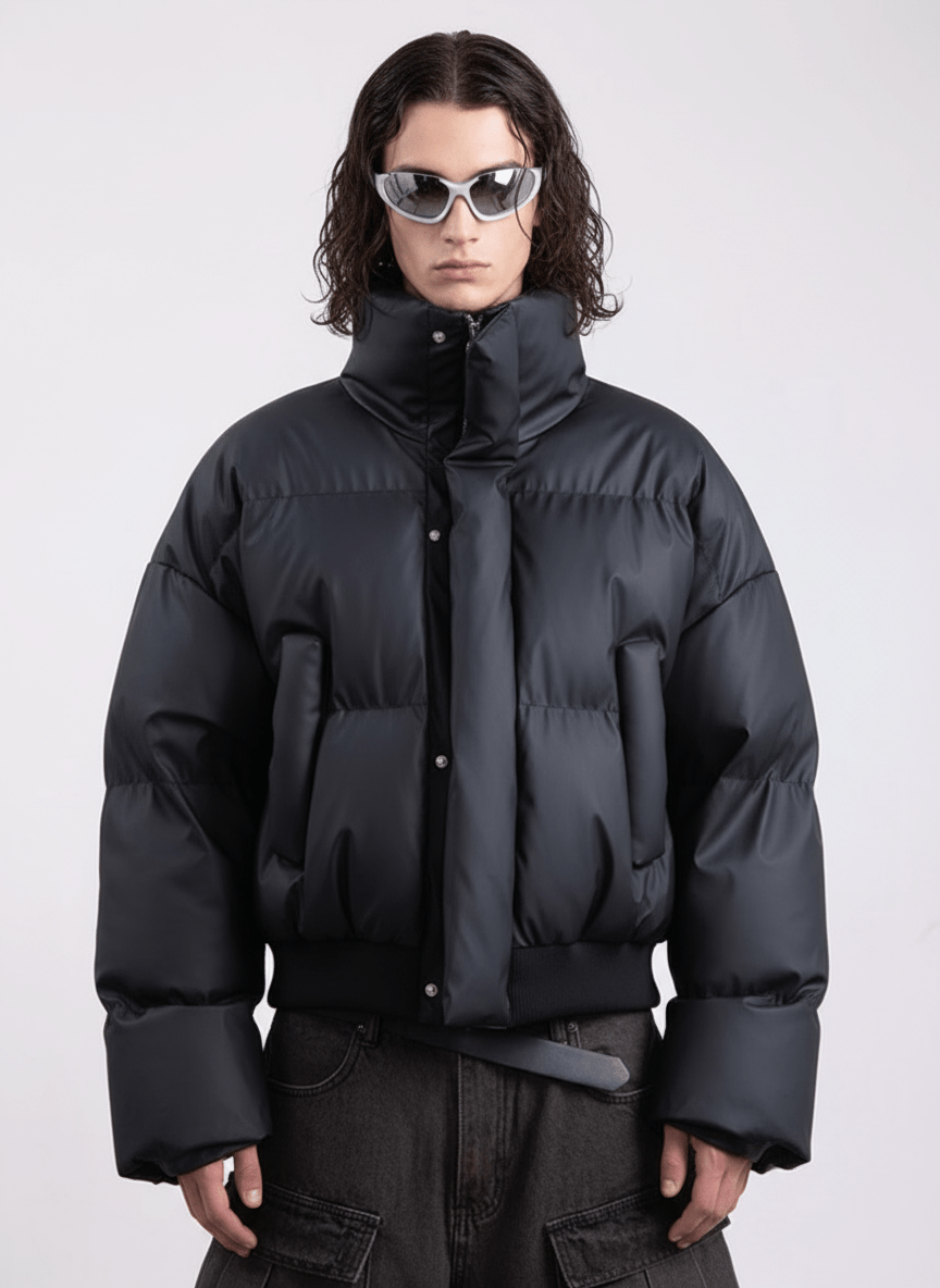 [PLAN1ONE] loose short jacket na1665