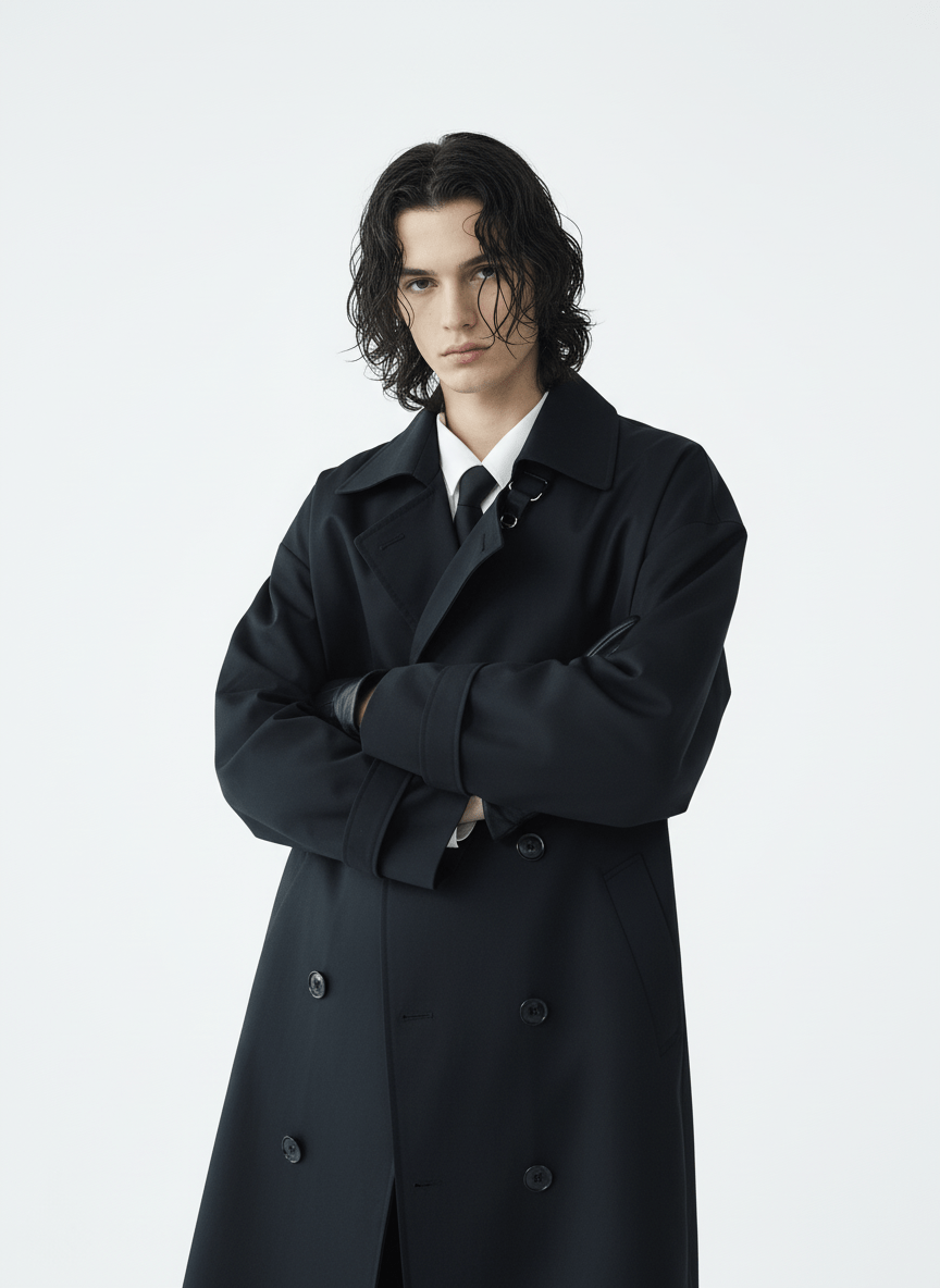 Double Breasted Coat NA546