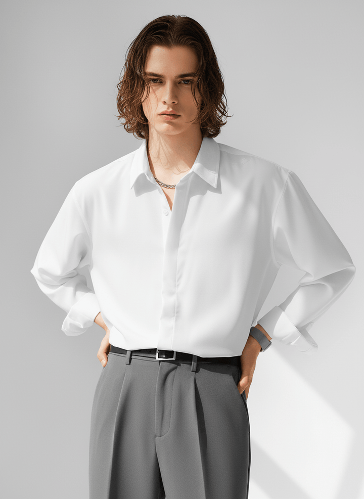 [HOHO] Simple Design Shirt NA120