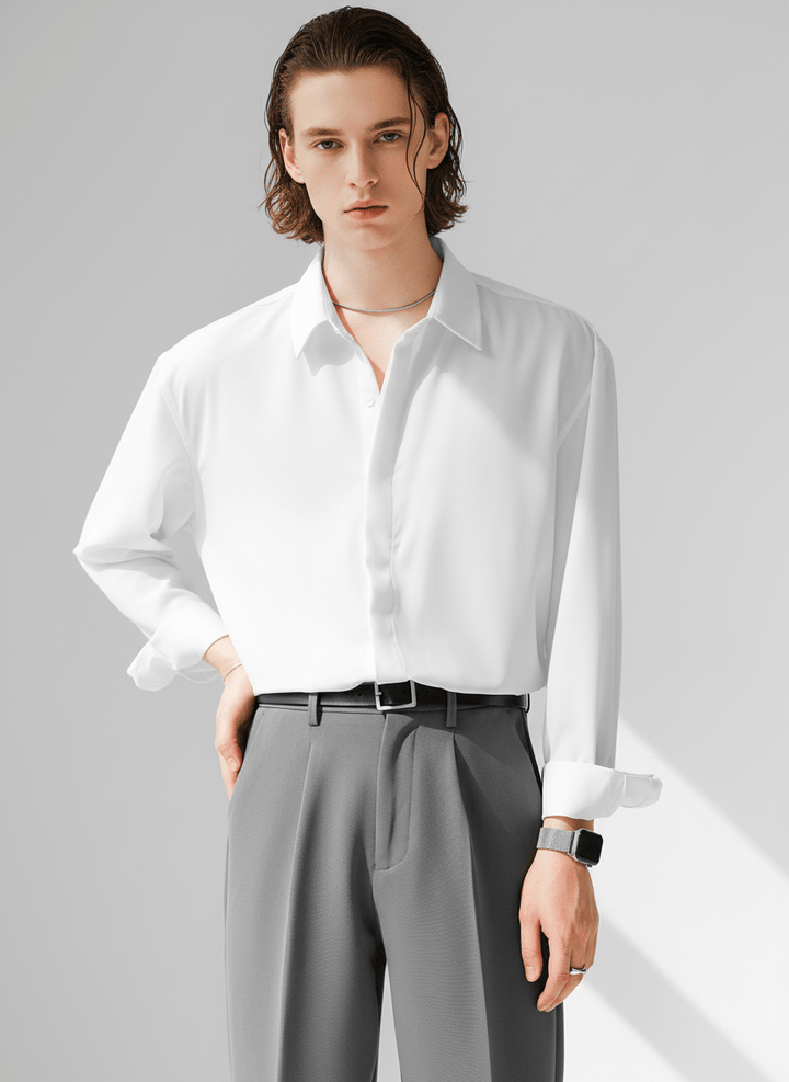 [HOHO] Simple Design Shirt NA120