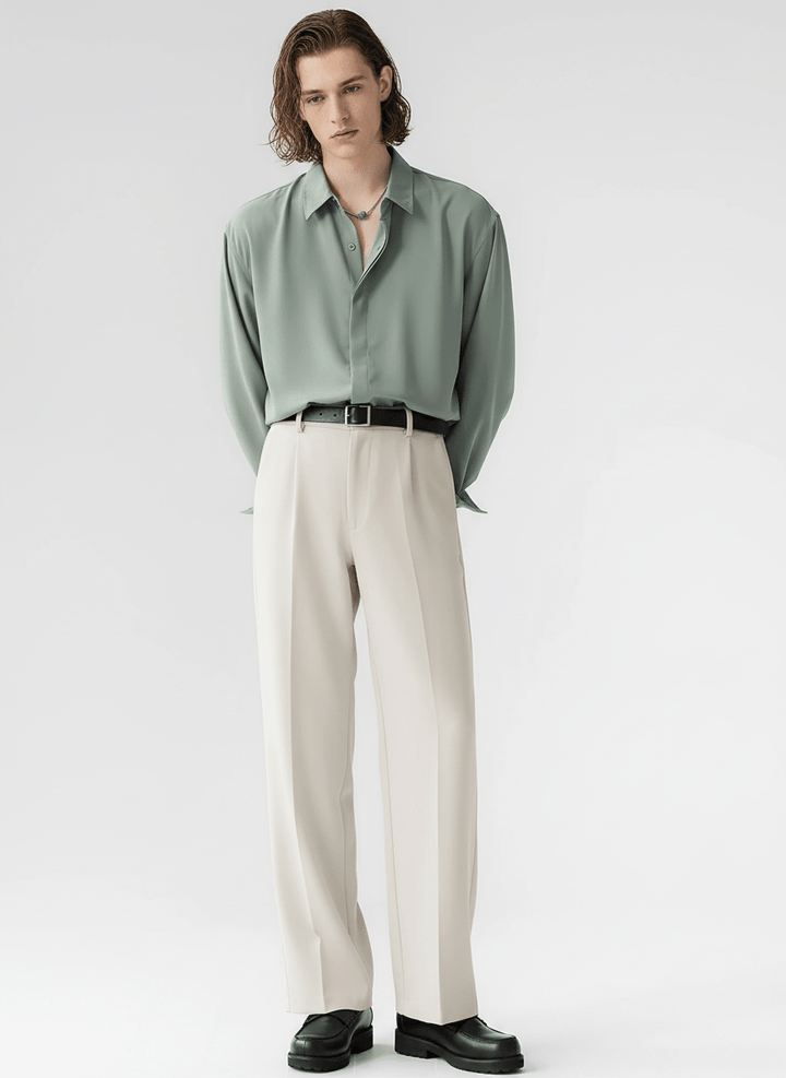 [HOHO] Straight slacks pants NA173