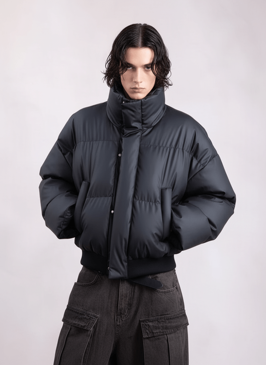 [PLAN1ONE] loose short jacket na1665