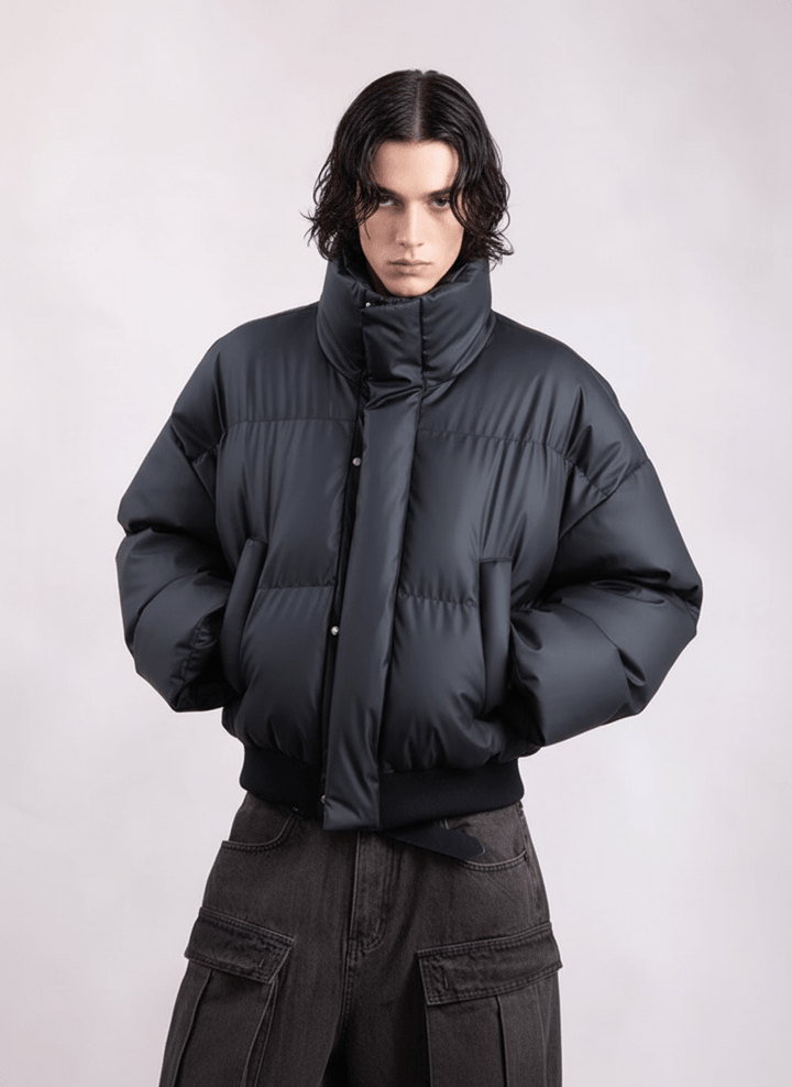 [PLAN1ONE] loose short jacket na1665