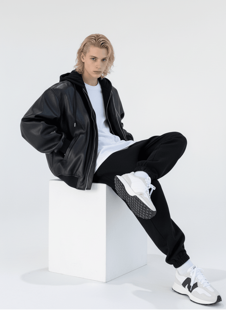 [MRCYC] Korean style leather jacket na676 