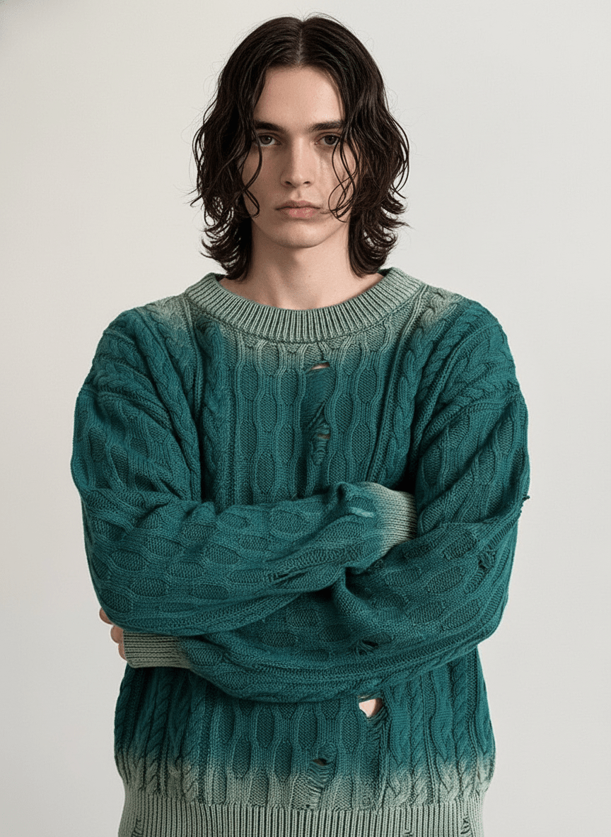 [GENESISBOY] pullover sweater na1540