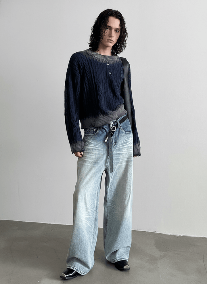 [GENESISBOY] pullover sweater na1540