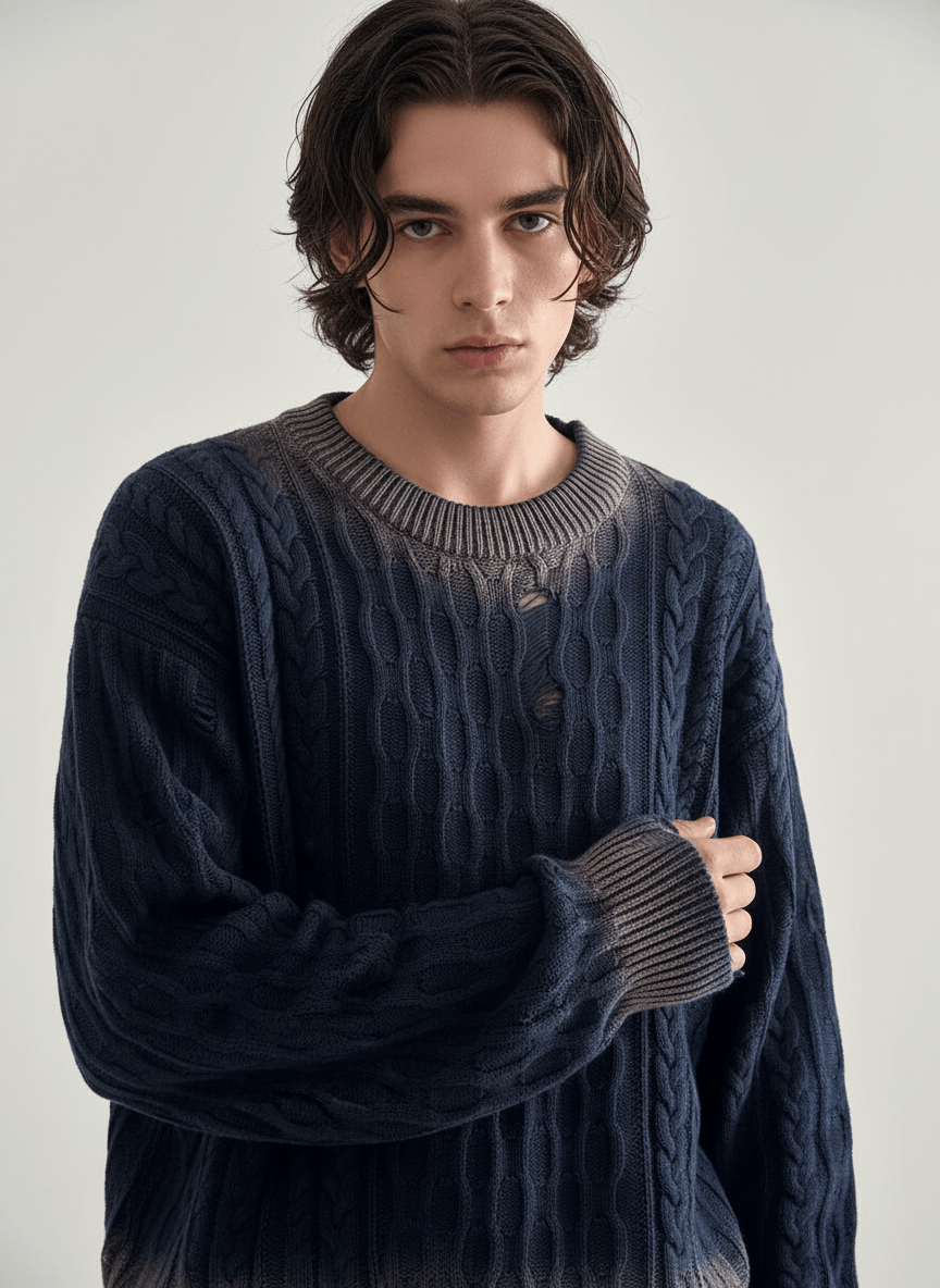 [GENESISBOY] pullover sweater na1540