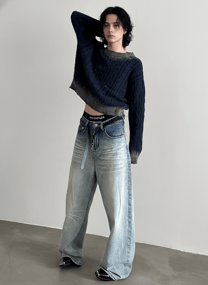 [GENESISBOY] pullover sweater na1540