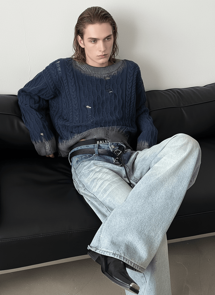 [GENESISBOY] pullover sweater na1540