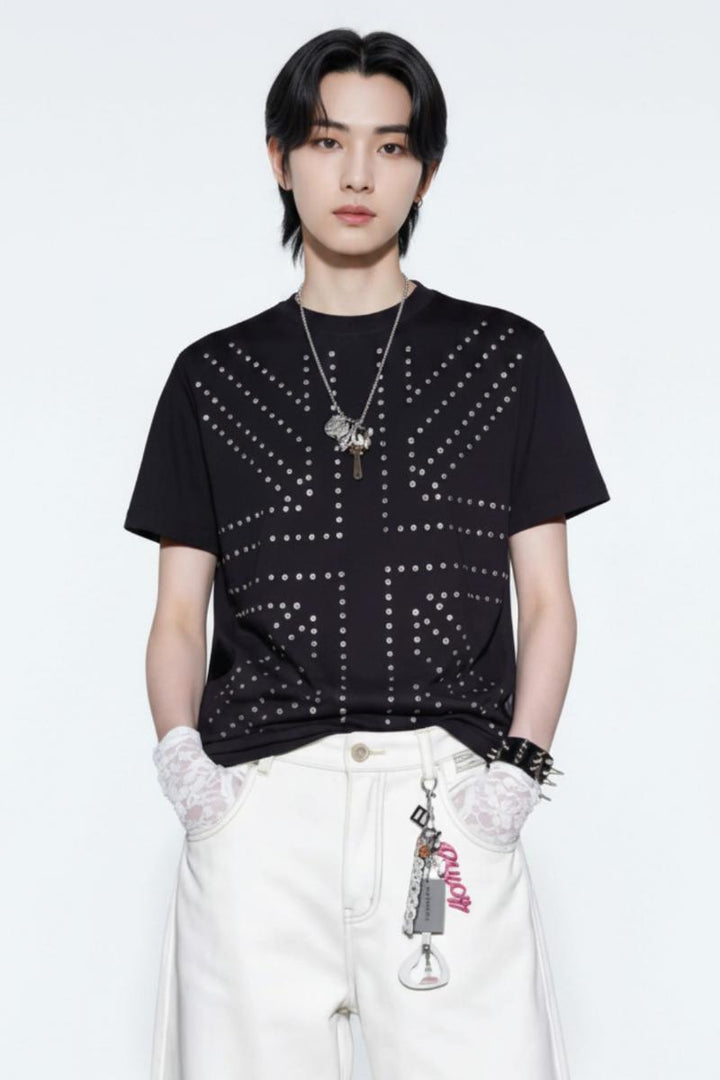 Eyelet T-shirt  na2552