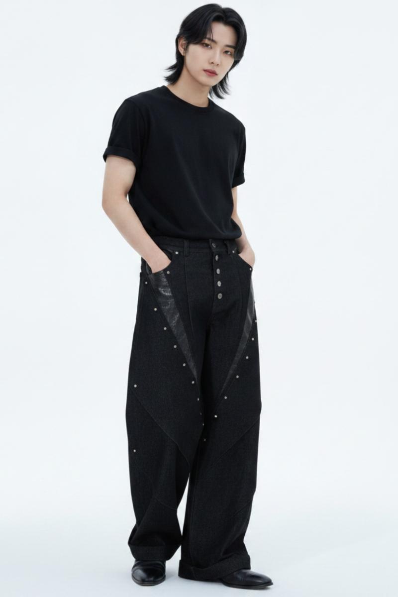 Crocodile Pocket Jeans  na2610