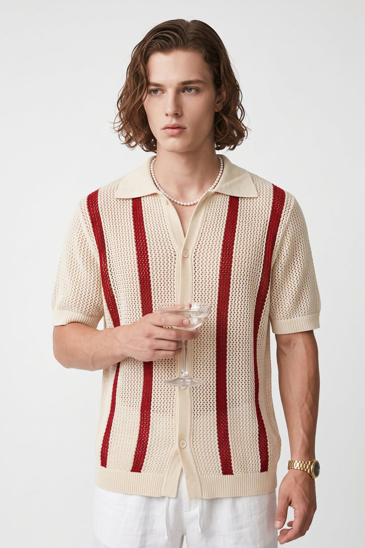 Knit Polo Shirt  na2681