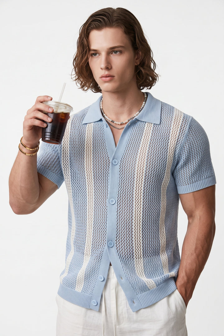 Knit Polo Shirt  na2681