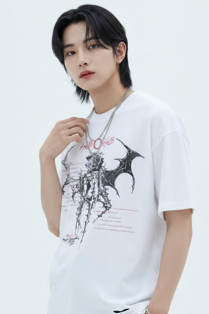 Ripped T-shirt  na2606