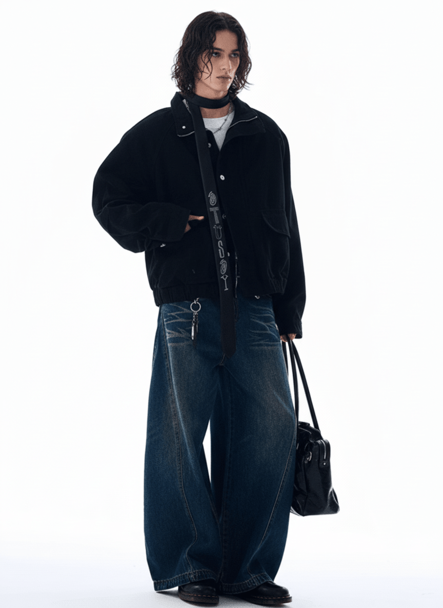 [MADWITCH] large pockets jacket na1869