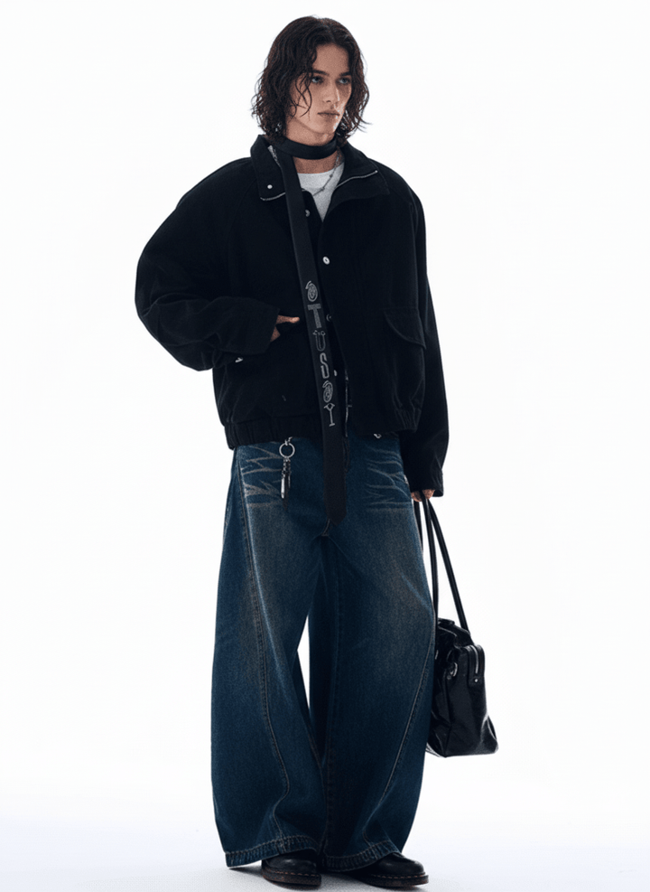 [MADWITCH] large pockets jacket na1869