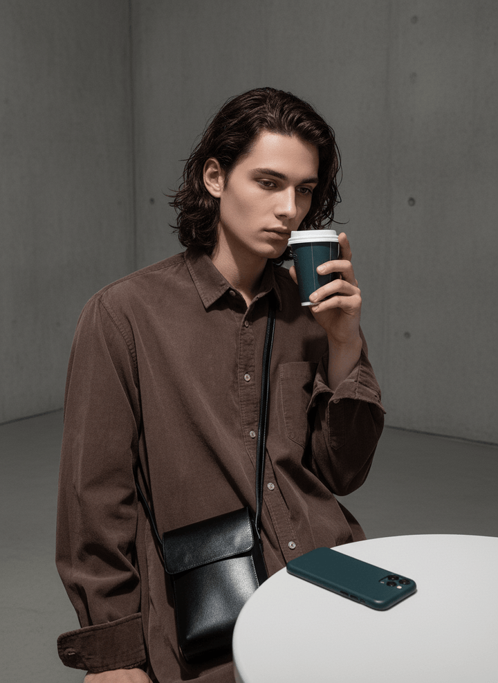 [MRCYC] Korean mini leather bag NA142