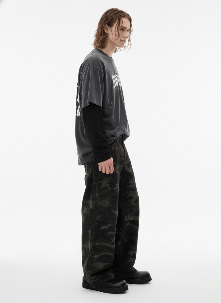[Nanostudio] Dark Ops Wide Pants na2223 