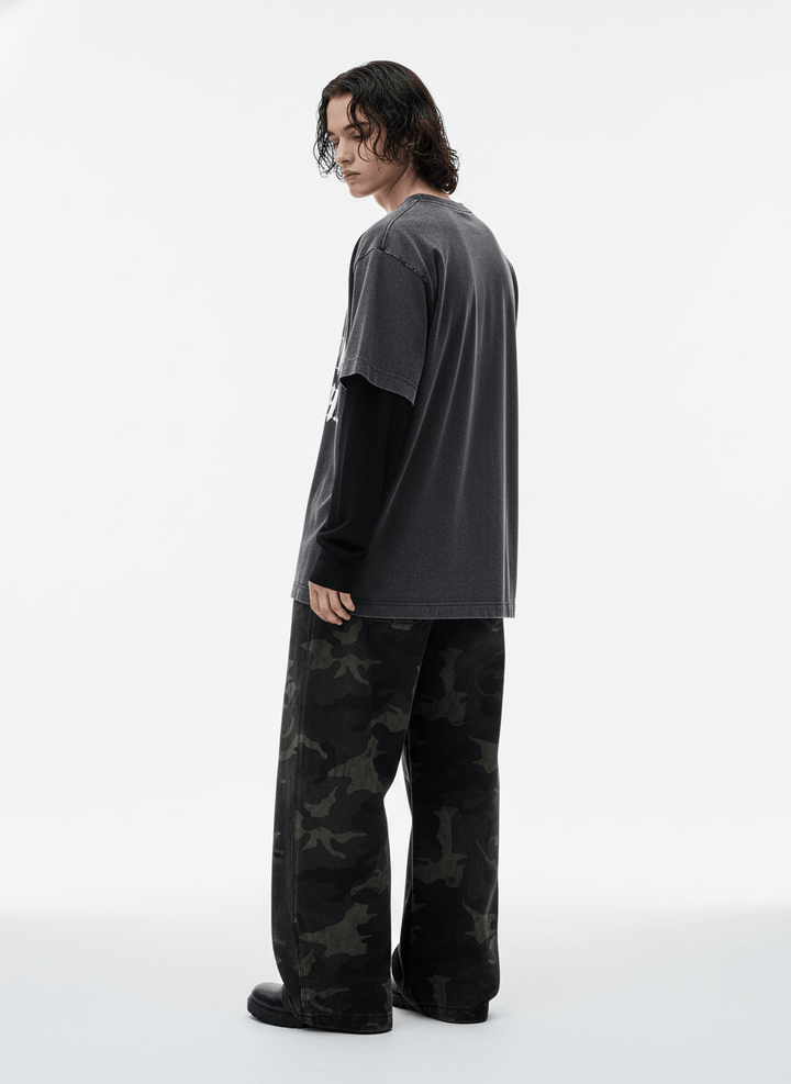 [Nanostudio] Dark Ops Wide Pants na2223 
