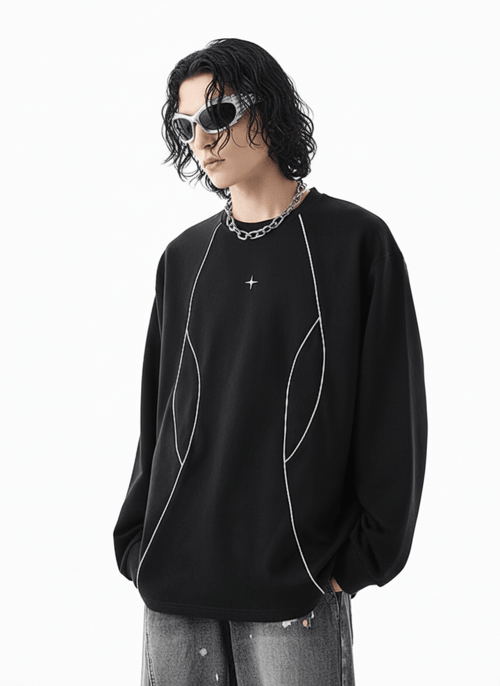 [TREND ST] round neck sweater na1856