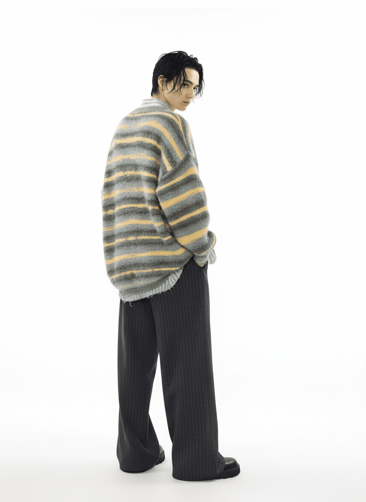 [MRNEARLY] mink hair cardigan na973