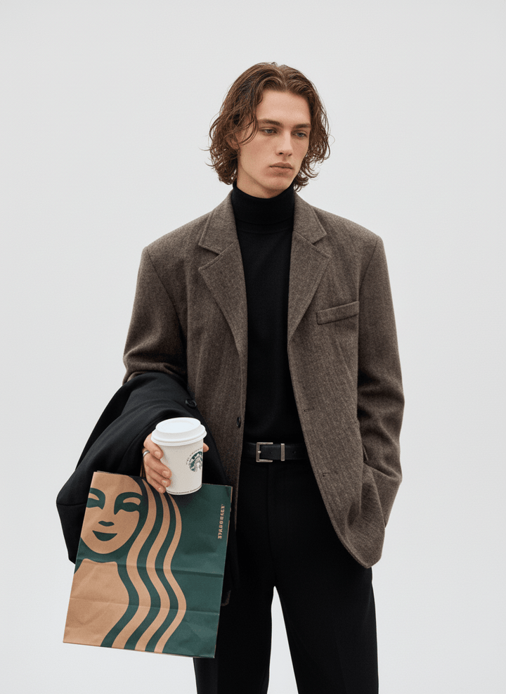 [MRCYC] Korean style loose trendy suit na678 