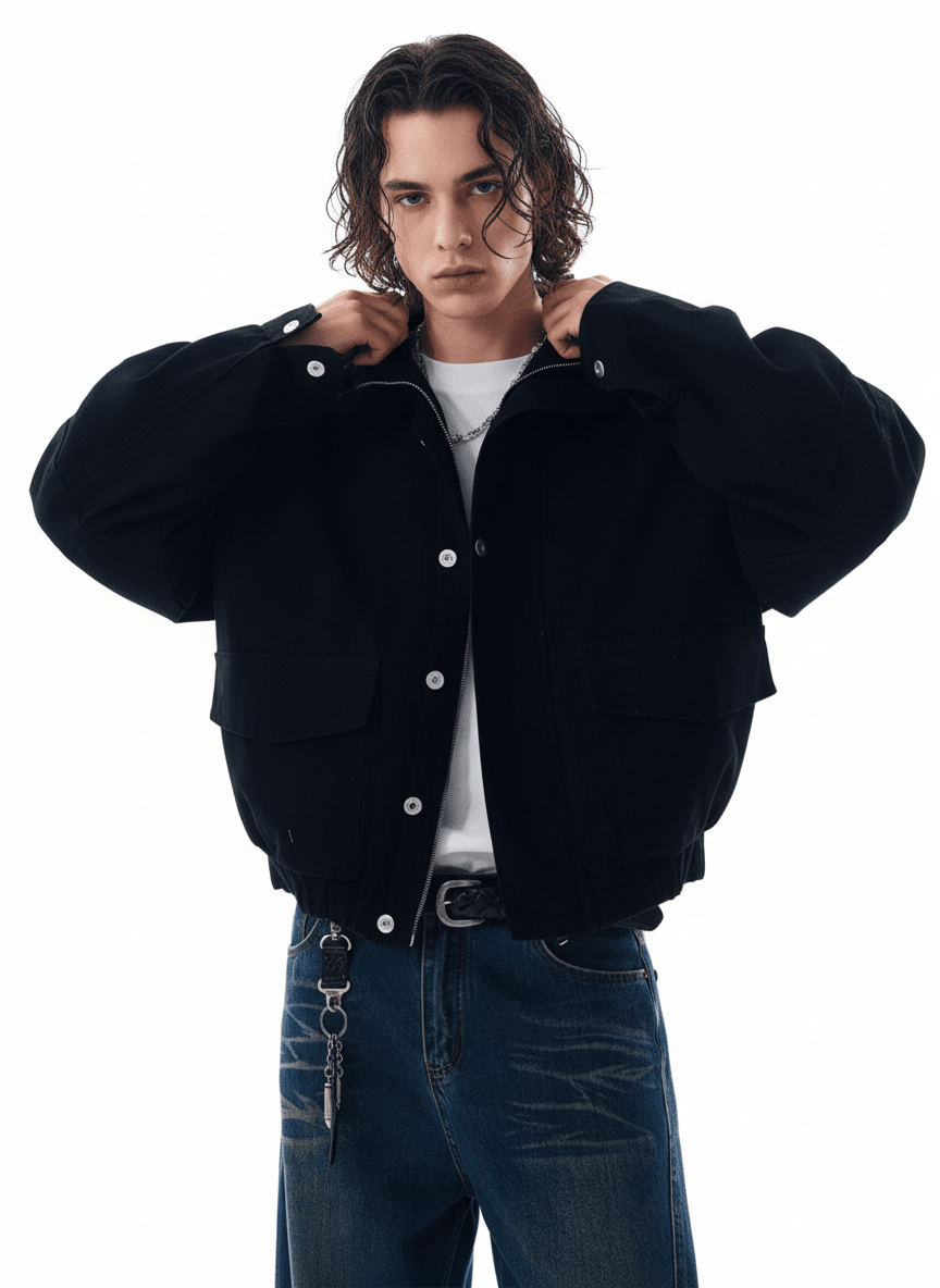 [MADWITCH] large pockets jacket na1869