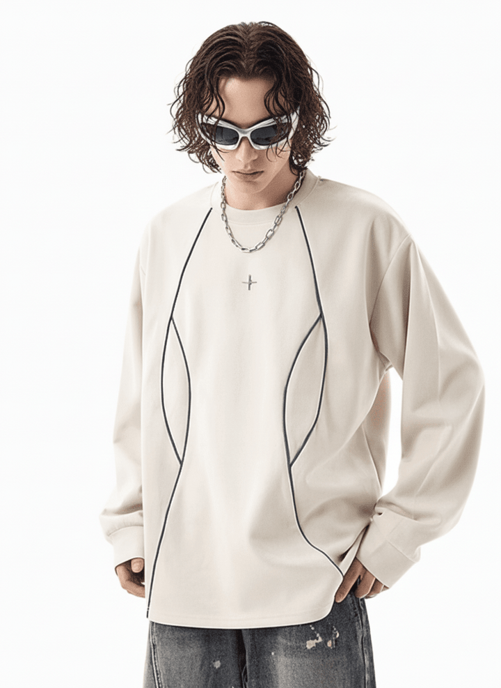 [TREND ST] round neck sweater na1856