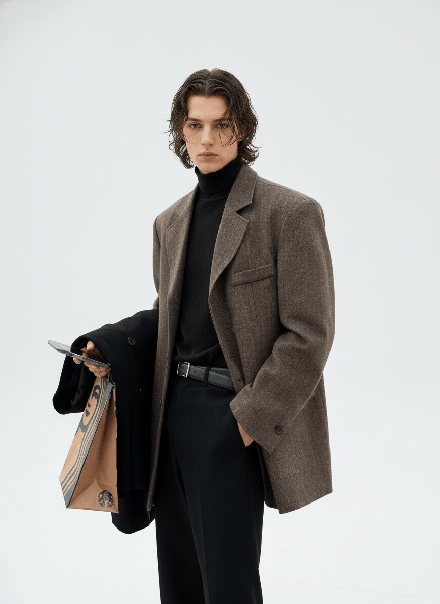 [MRCYC] Korean style loose trendy suit na678 