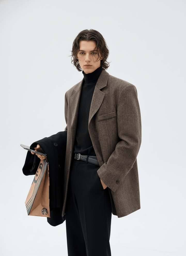 [MRCYC] Korean style loose trendy suit na678 