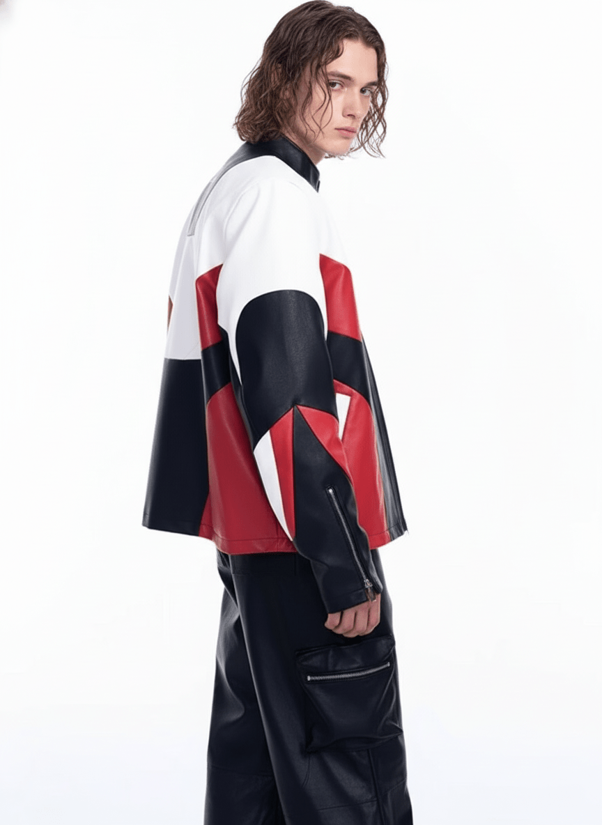 [STARTEXCEEDEND] leather jacket na1613