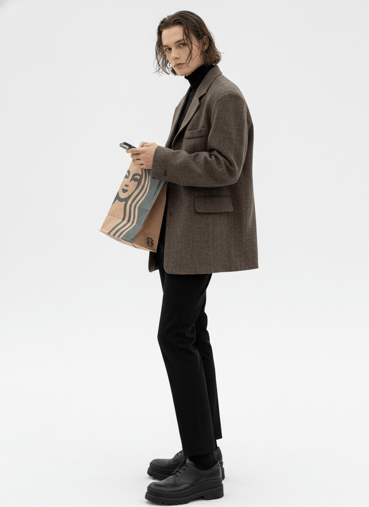 [MRCYC] Korean style loose trendy suit na678 