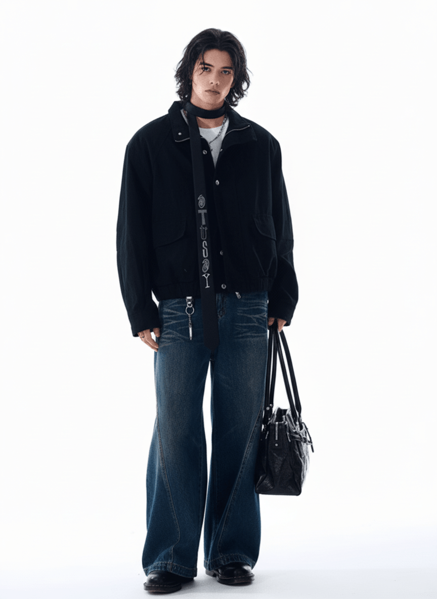 [MADWITCH] large pockets jacket na1869