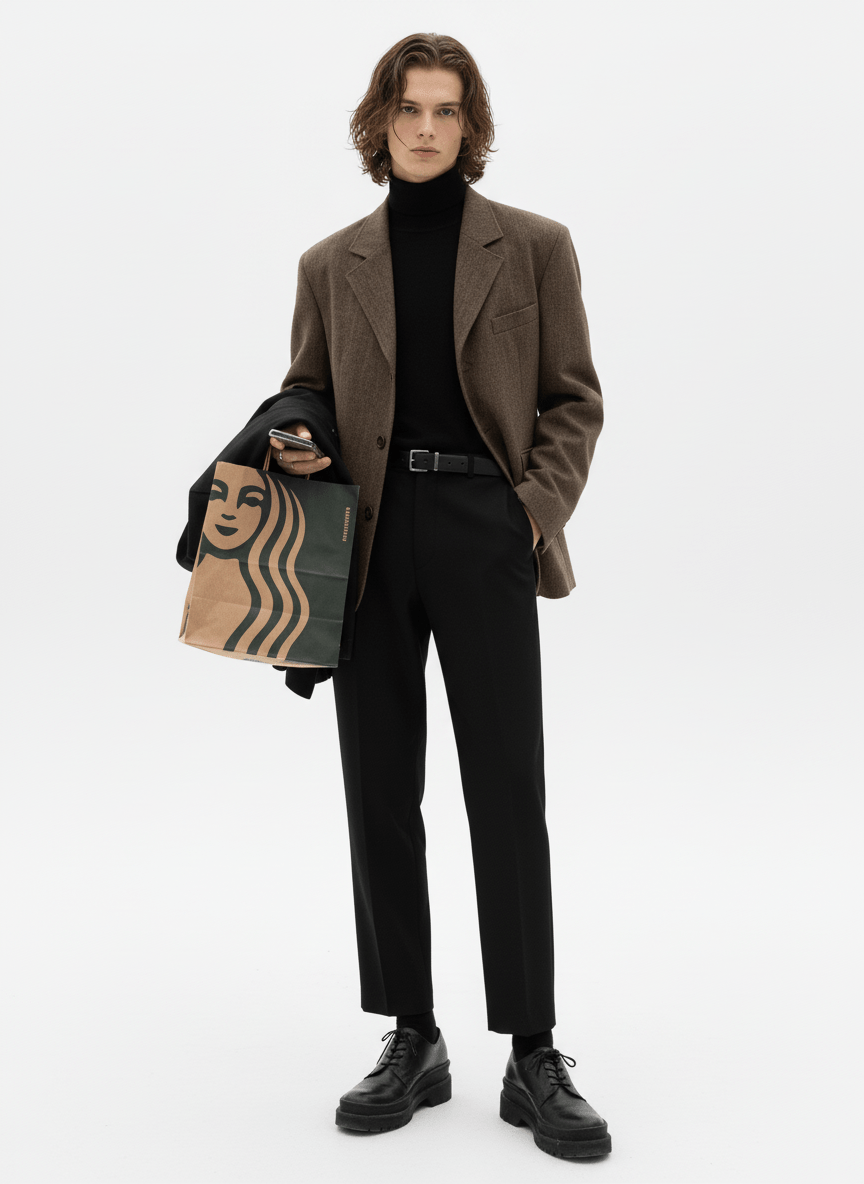 [MRCYC] Korean style loose trendy suit na678 