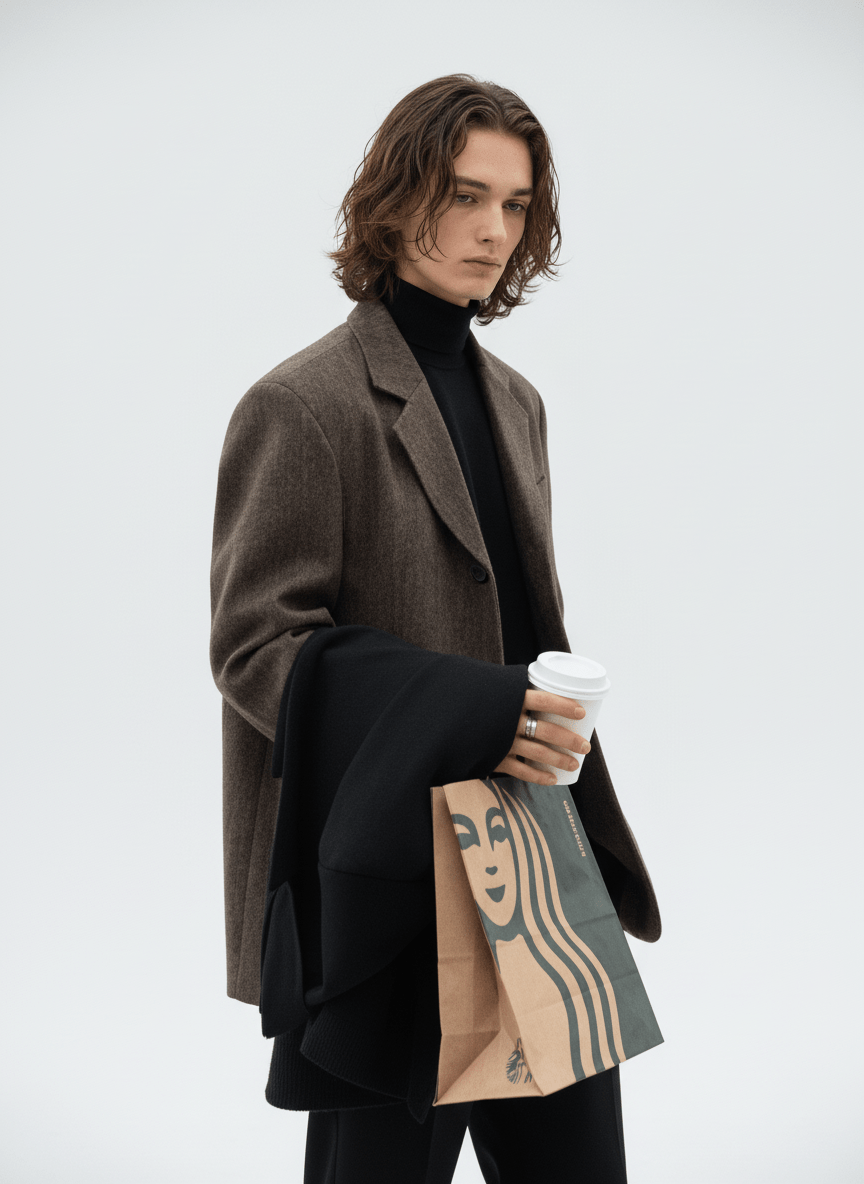 [MRCYC] Korean style loose trendy suit na678 