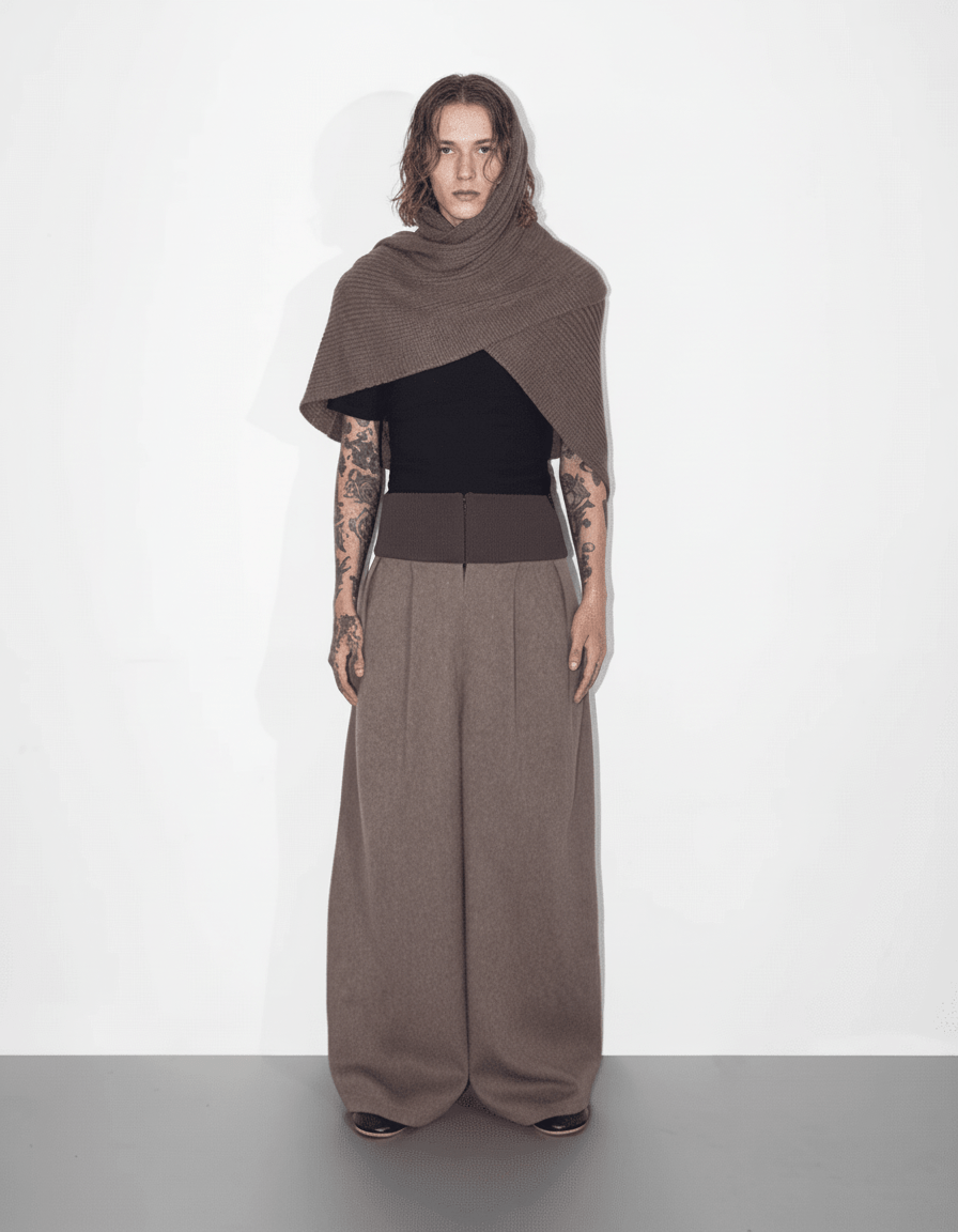 [BEVAN UP] High Waisted Pants na1962