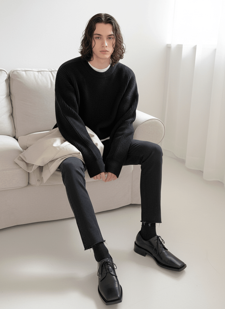 [MRCYC] 캐주얼 루즈 니트 na625 