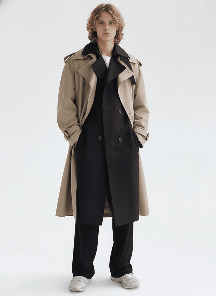 [MRCYC] Korean two-piece coat na717