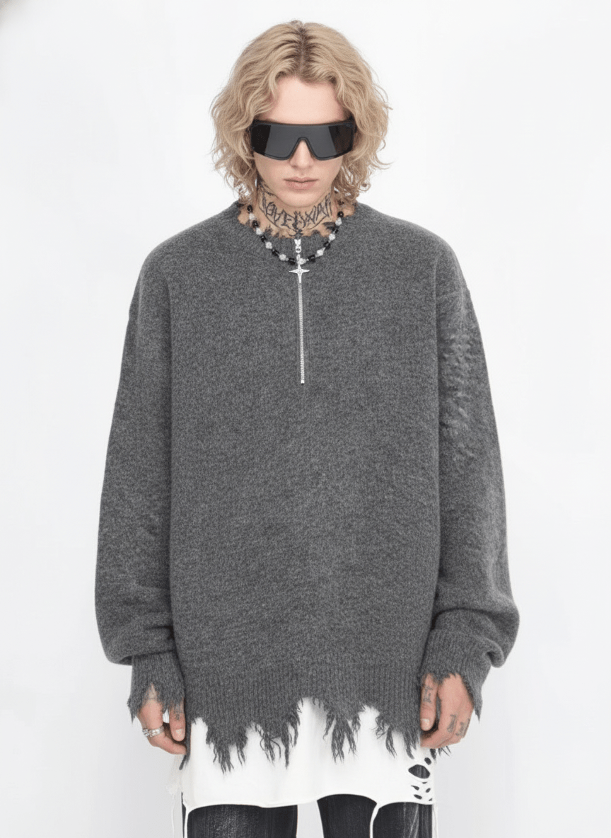 [Mz] high street half-zipper na1552