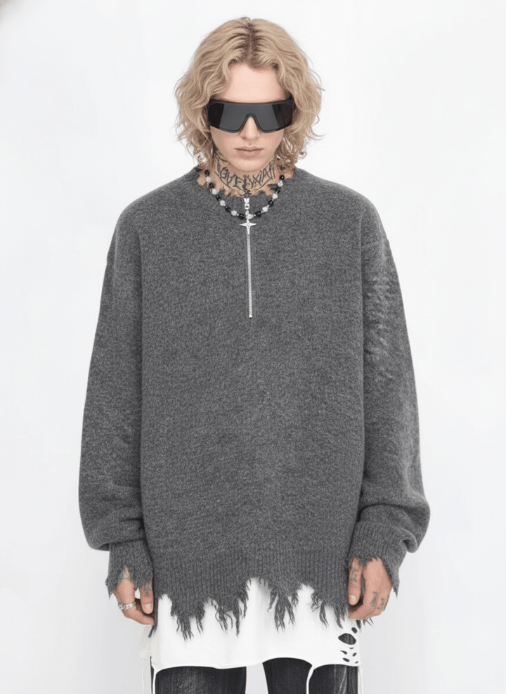 [Mz] high street half-zipper na1552